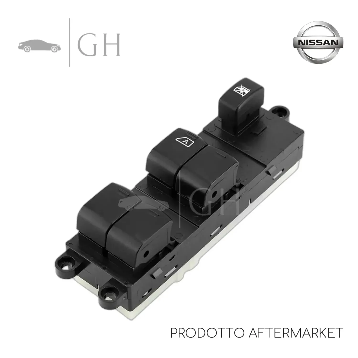 PULSANTIERA / COMANDO ALZAVETRO ANT. SX NISSAN QASHQAI J10 - 25401-EB30B
