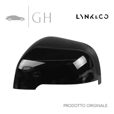 ORIGINALE - CALOTTA SPECCHIO RETROVISORE NERA ANT. SX LYNK &amp; CO 01 2018 - 8888368265