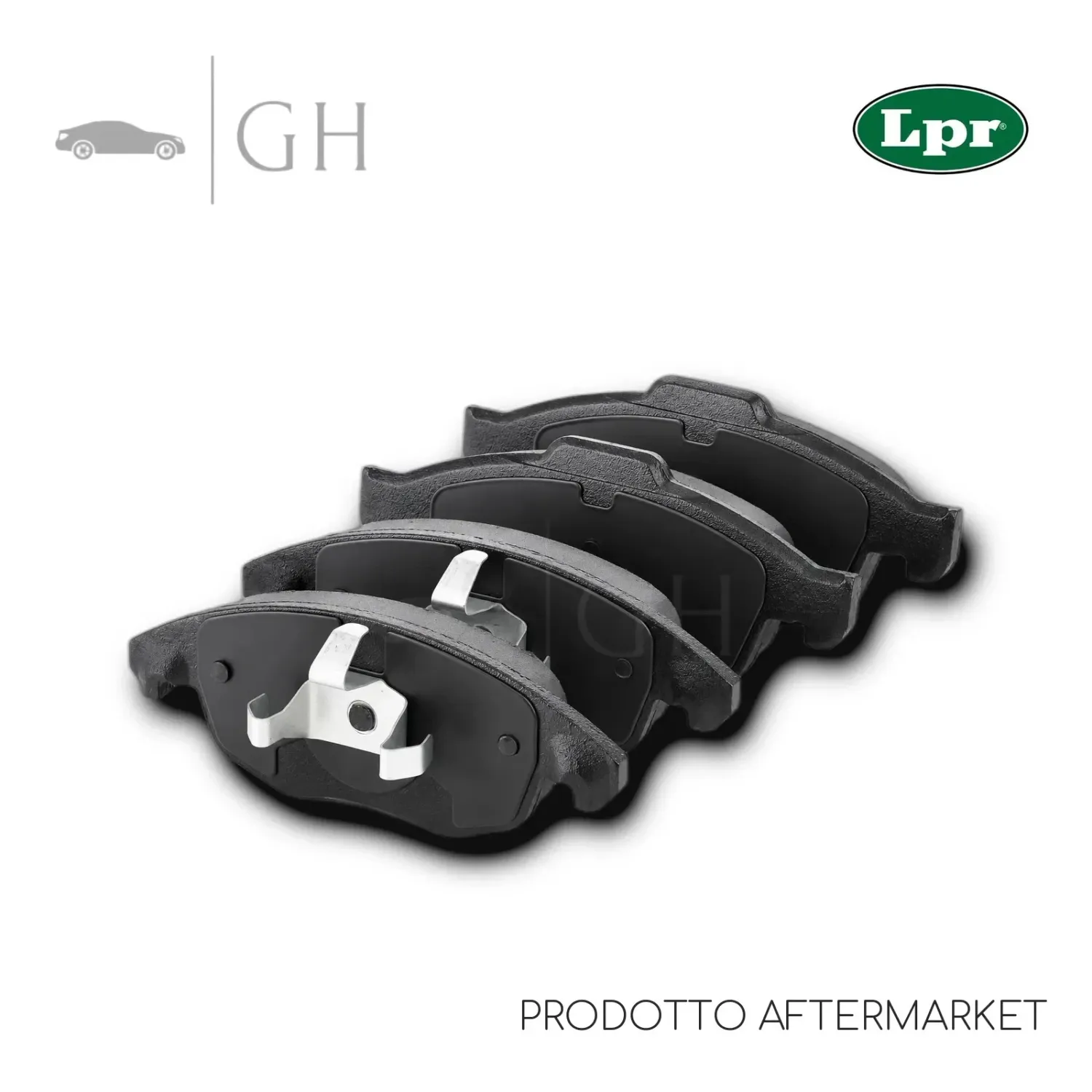 LPR - KIT PASTIGLIE / PATTINI / PASTICCHE FRENO ANT CITROEN BERLINGO (II)