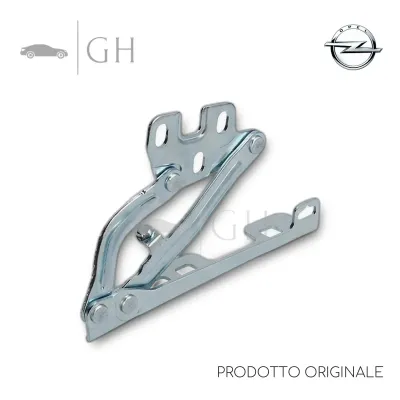 ORIGINALE - CERNIERA / STAFFA COFANO ANTERIORE LATO SX OPEL CORSA D - 13311902