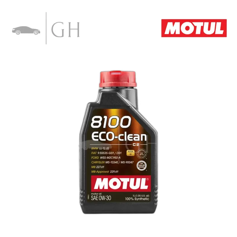 MOTUL - 1 LT / LITRO OLIO MOTORE AUTO 0W30 8100 ECO CLEAN - BENZINA / DIESEL