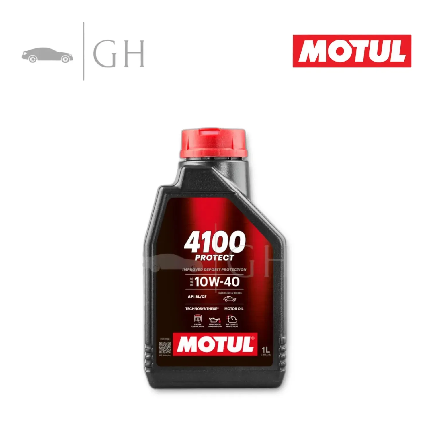 MOTUL - 1 LT /LITRO OLIO MOTORE AUTO 10W40 4100 PROTECT - BENZINA / DIESEL