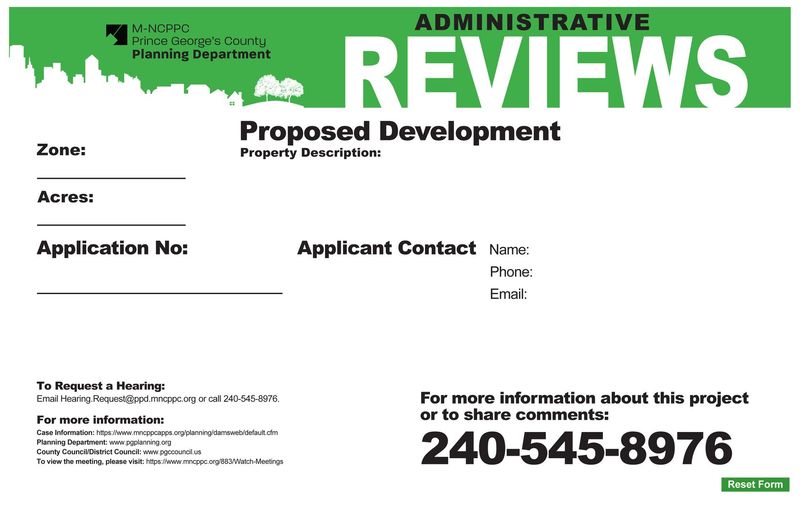 ADMINISTRATIVE REVIEWS Signs
