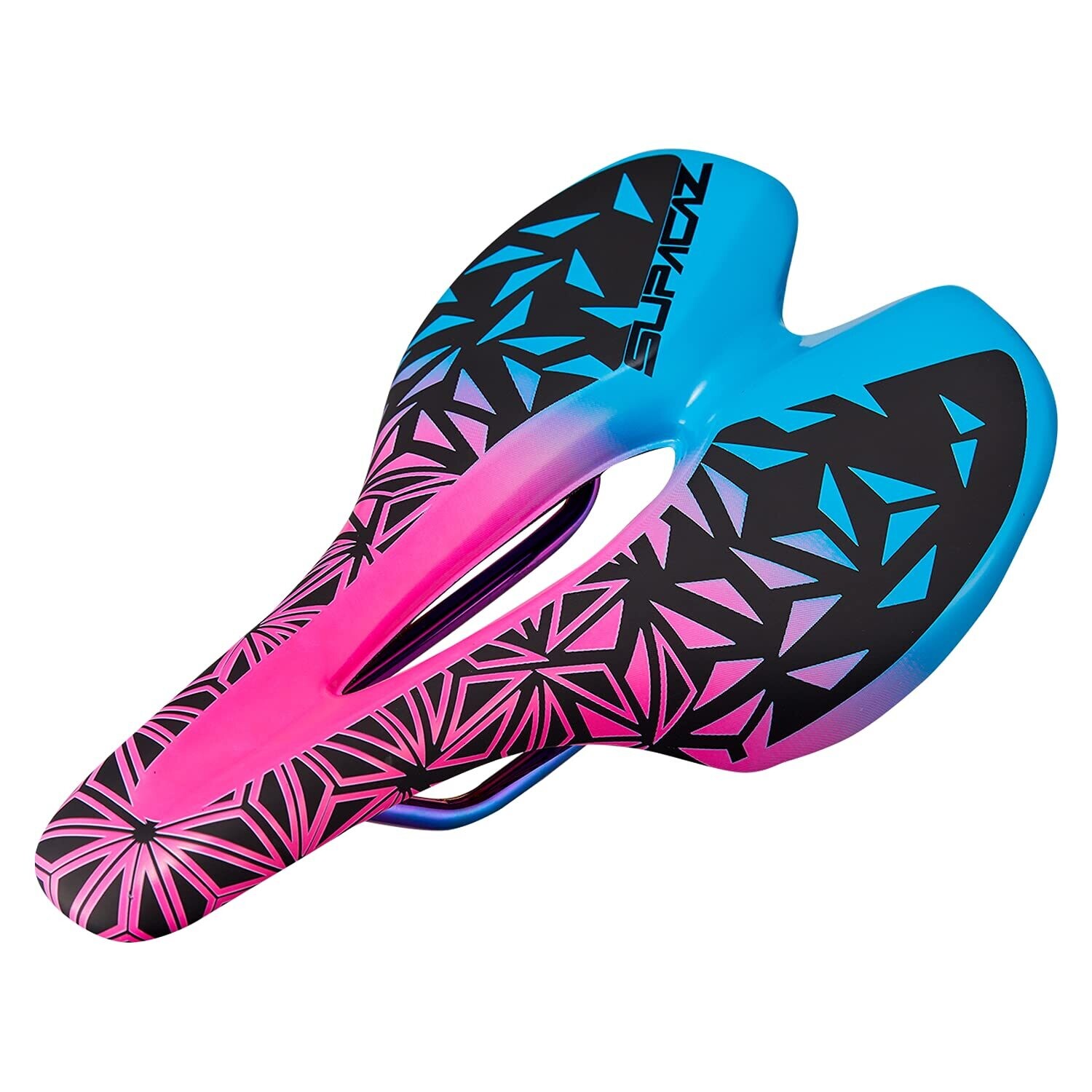 Sillón Supacaz MTB - Azul y Rosa