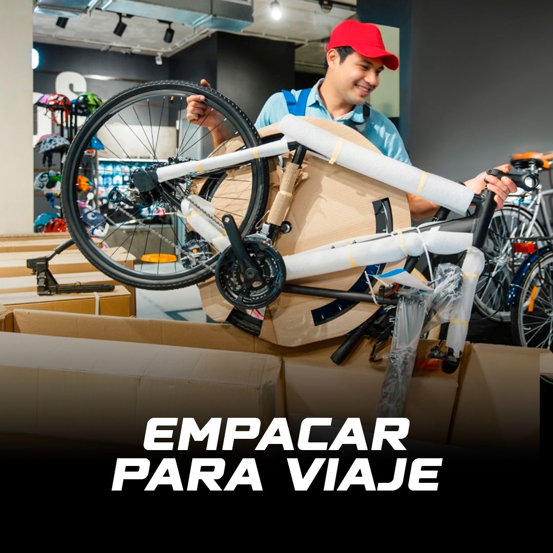 Preparar Bicicleta en caja para viaje