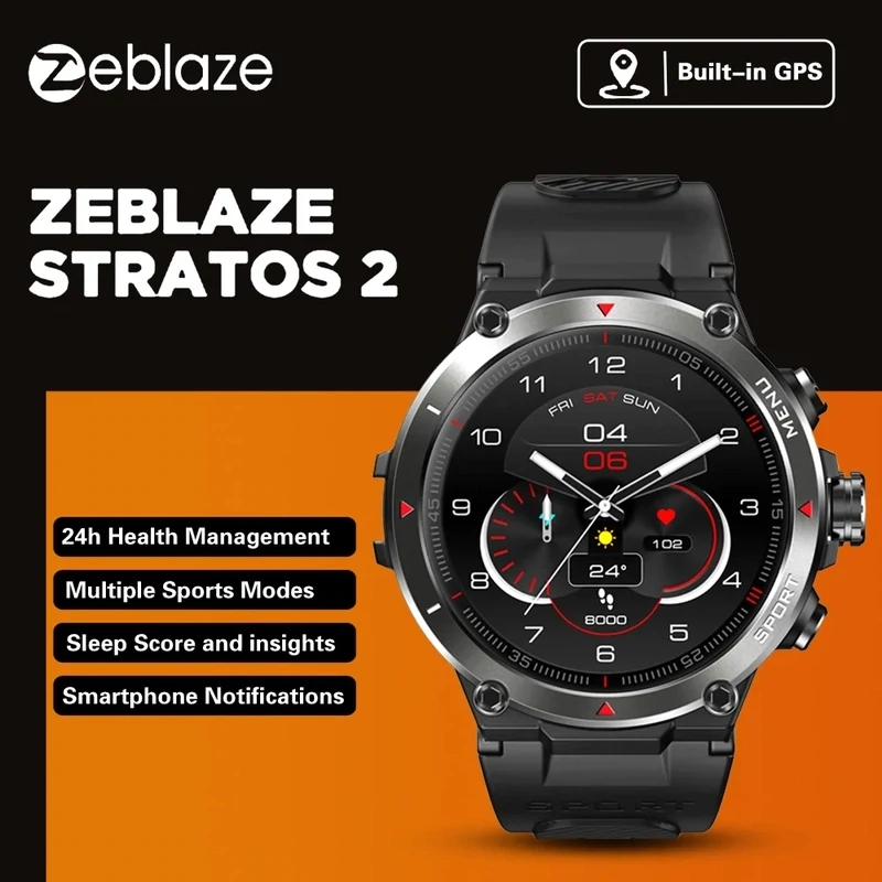🏊 SMARTWATCH ZEBLAZE STRATOS 2