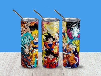 20 oz Dragon Ball Z Stainless Steel Insulated Sublimation Tumbler