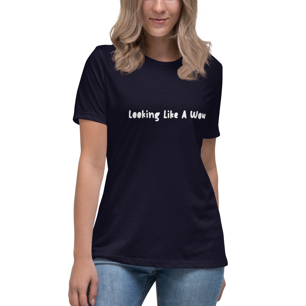 Female Looking Like A Wow Shirt