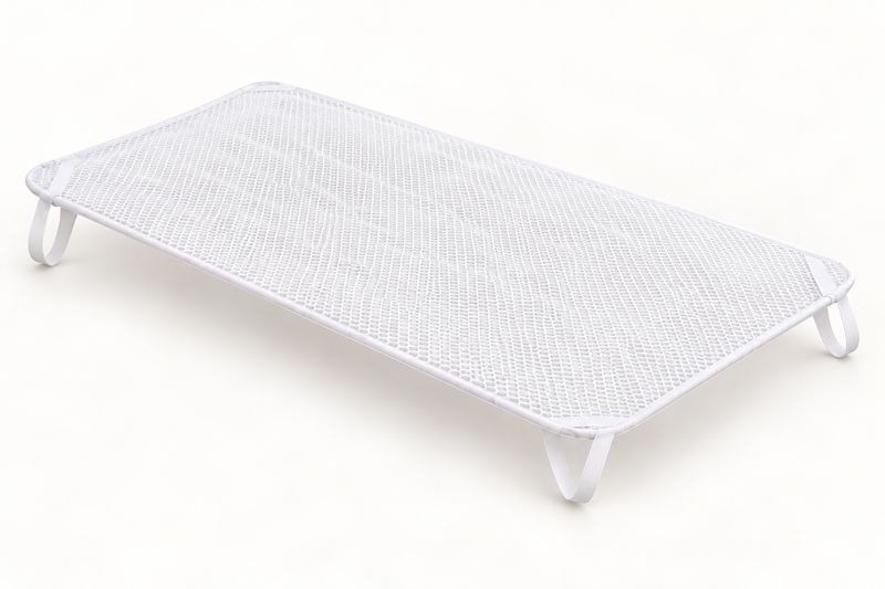 Oxypur Kids 3D-Spannauflage 70 × 140 cm – luftdurchlässige Auflage unter dem Leintuch