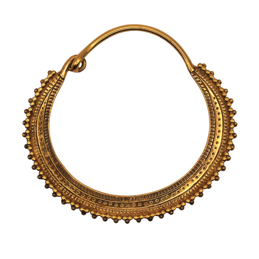 Afghan Yellow Gold Plated