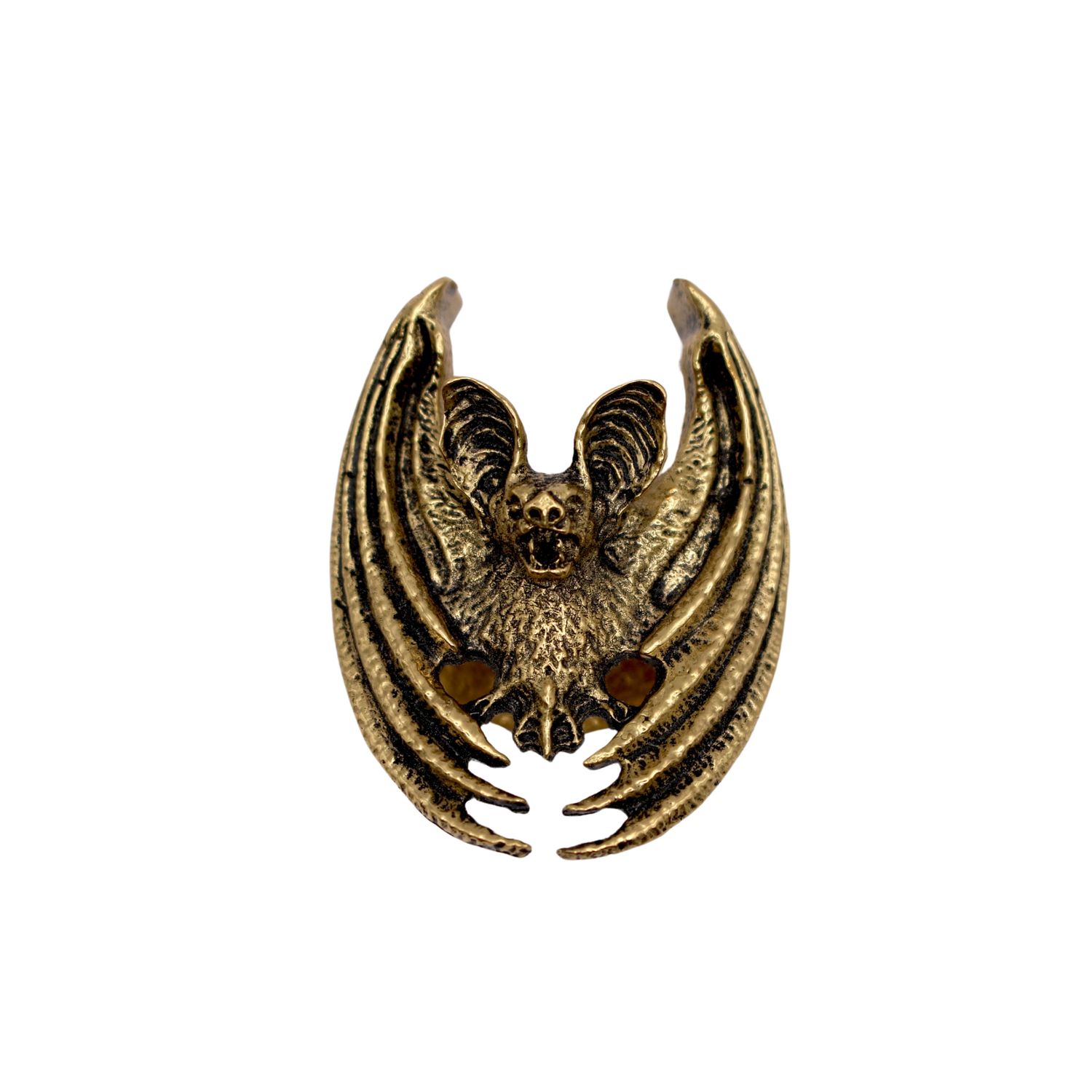 Bat Spreaders, Size: 7/8, Color: Yellow Brass