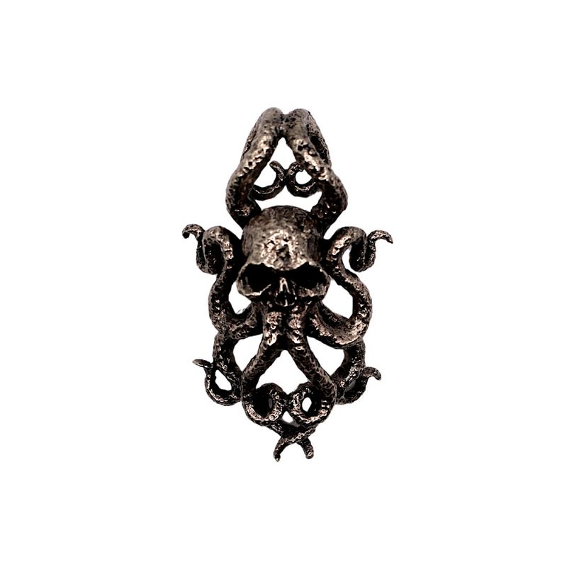 Octopus skulls White Brass
