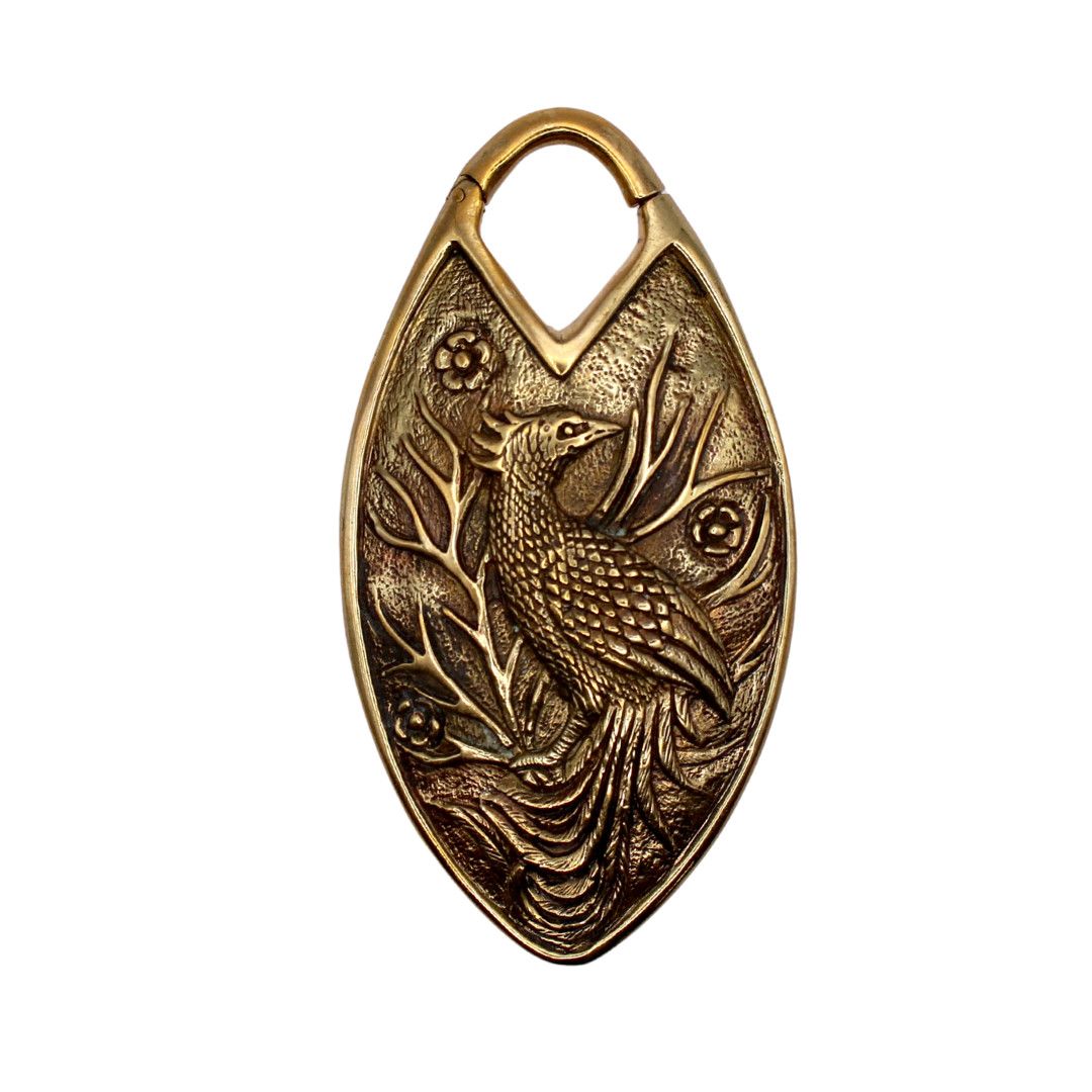 Peacock hinge Weights Brass