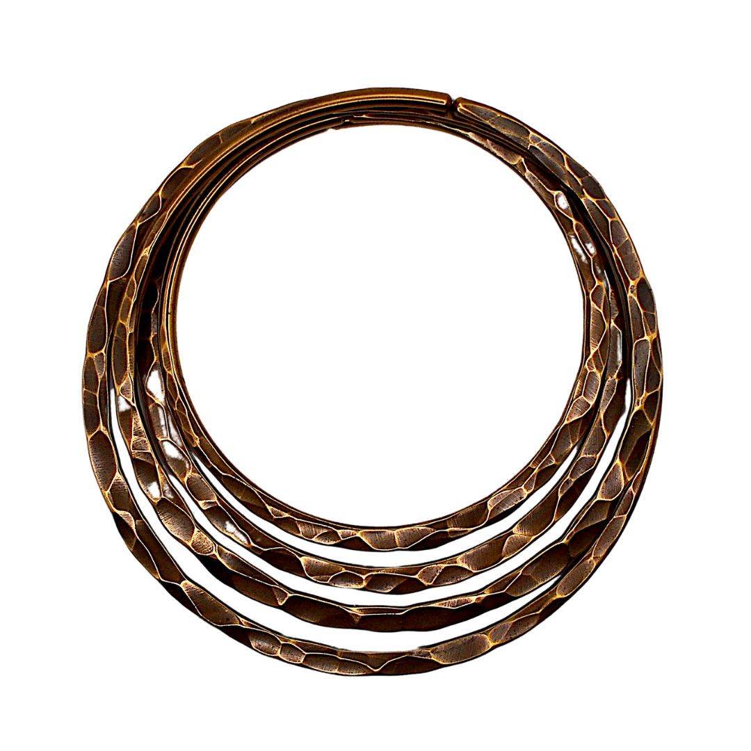 Stacking Hoop Set Brass