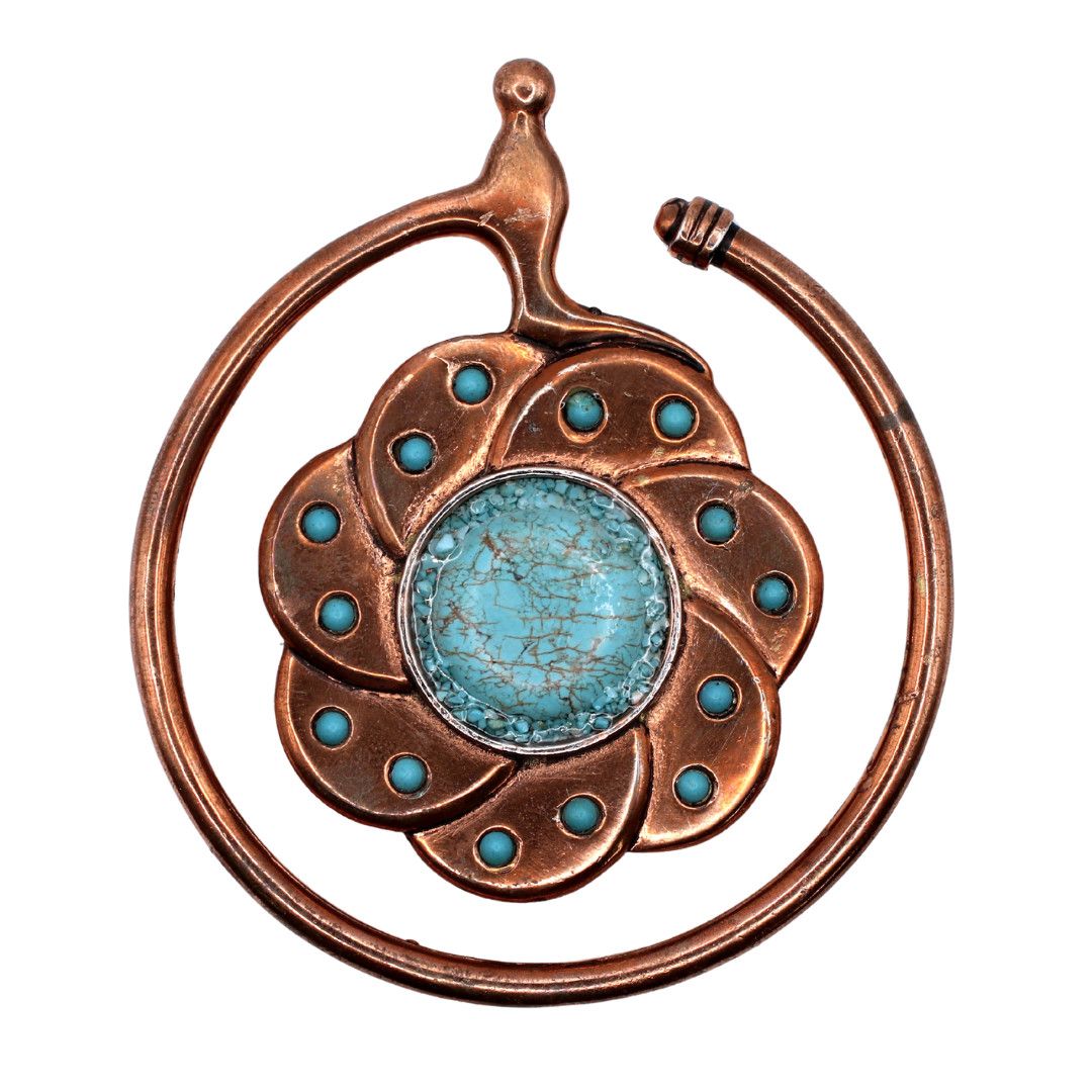 Copper w/ Turquoise weights