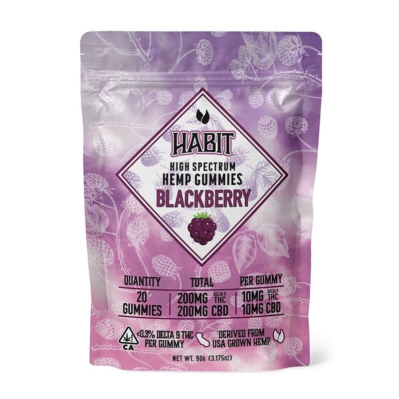 Habit 1:1 D9:CBD Gummies