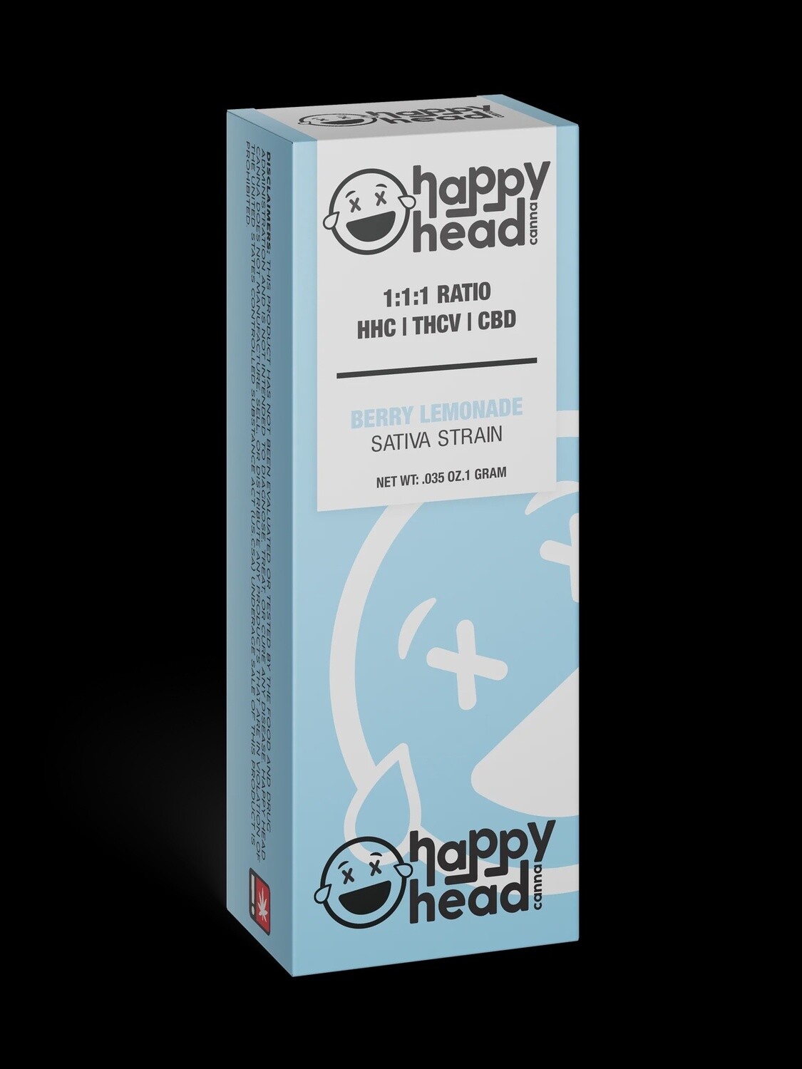 Happy Head Disposable, Flavor: Berry Lemonade