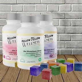 Mellow Fellow Wellness CBN + CBG + CBD Tropic Medley Gummies 30ct