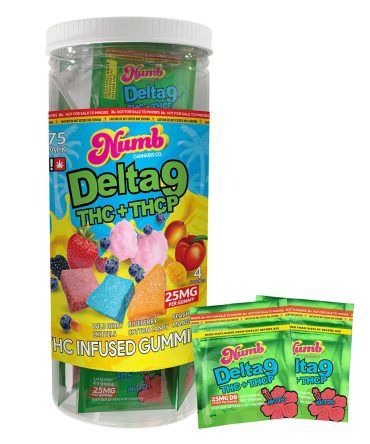 Numb D9 THCp Edibles