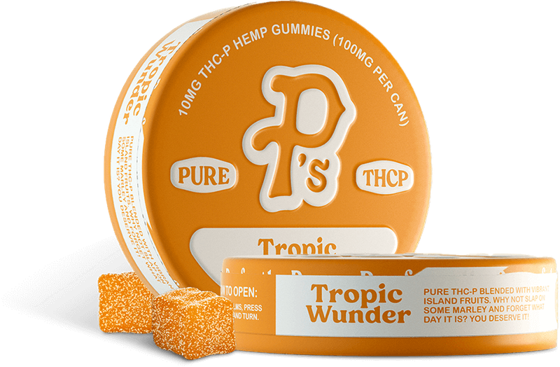Pushin P&#39;s THCp Gummies Tin