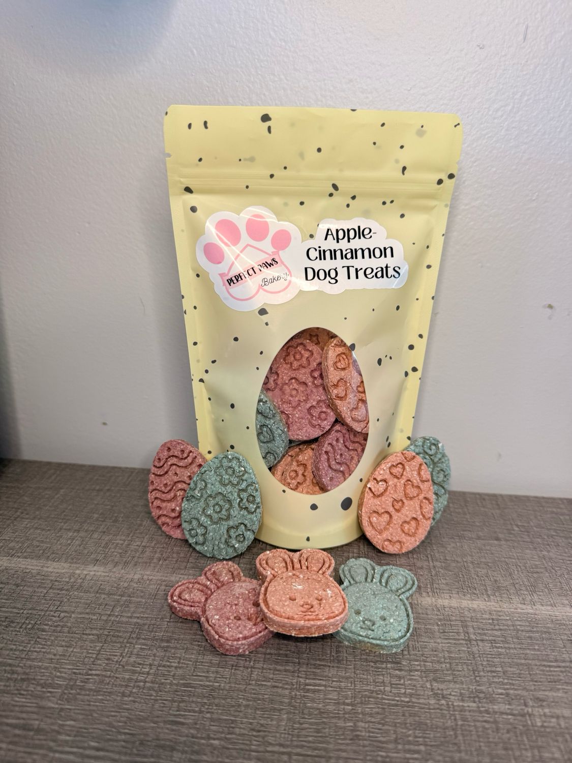 Easter Apple-Cinnamon Dog Treats