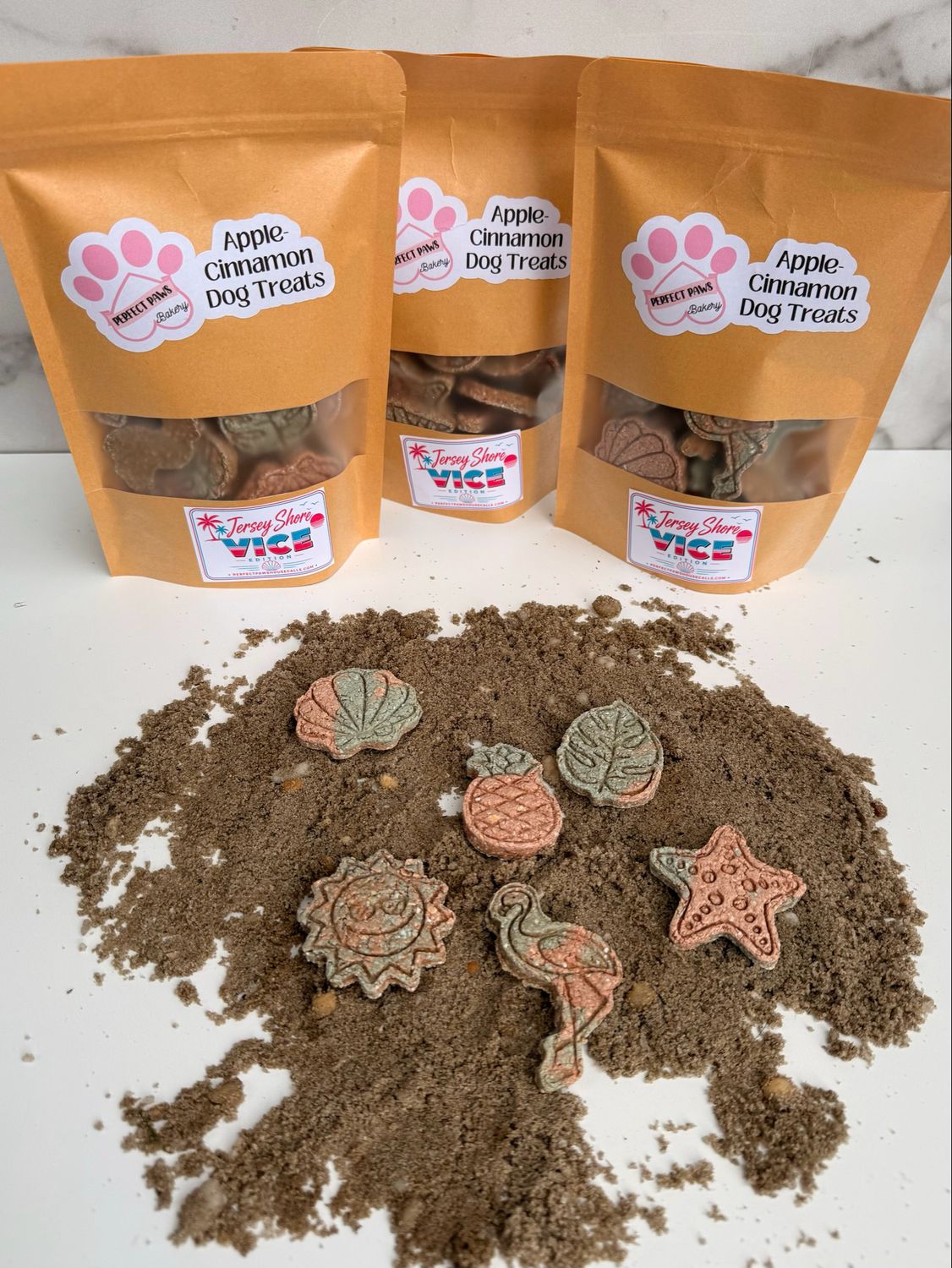 Summer Apple Cinnamon Dog Treats