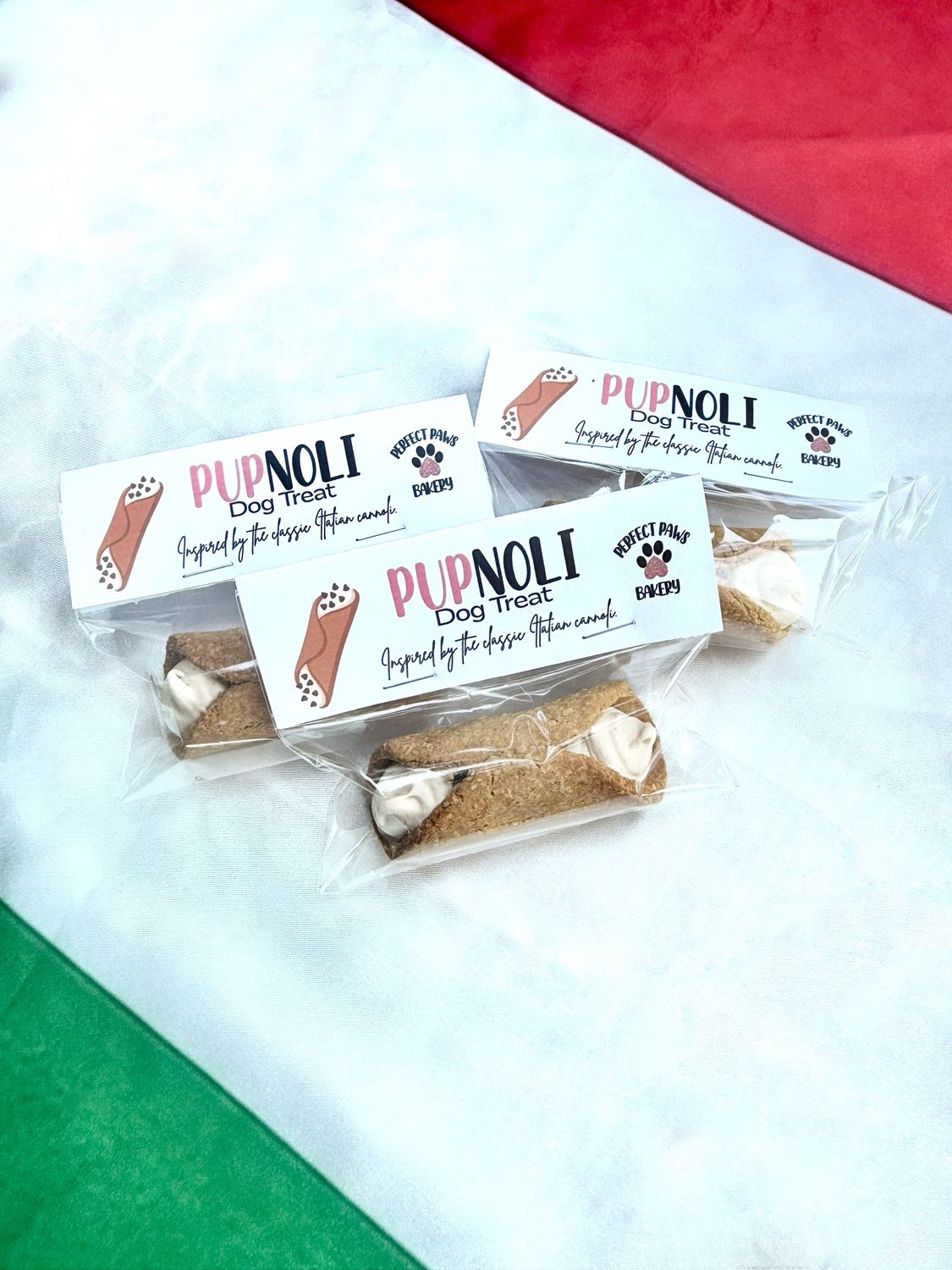 PUPNOLI | Gourmet Dog Cannoli Treat