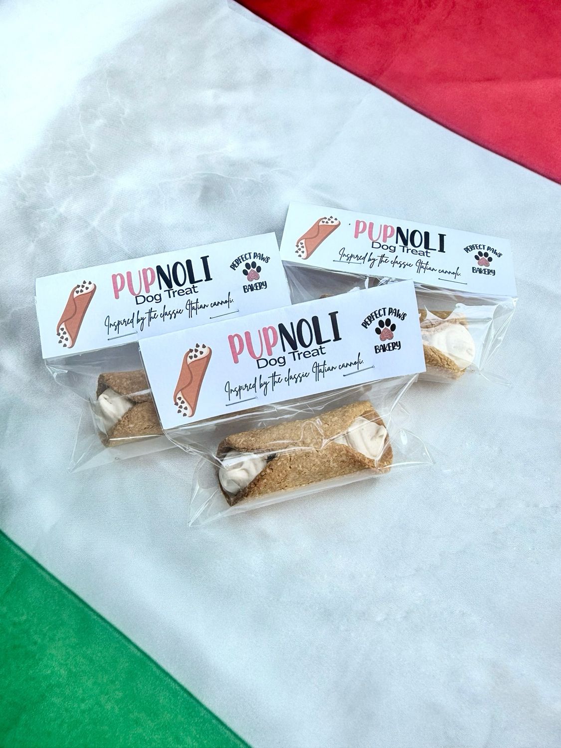 PUPNOLI | Gourmet Dog Cannoli Treat