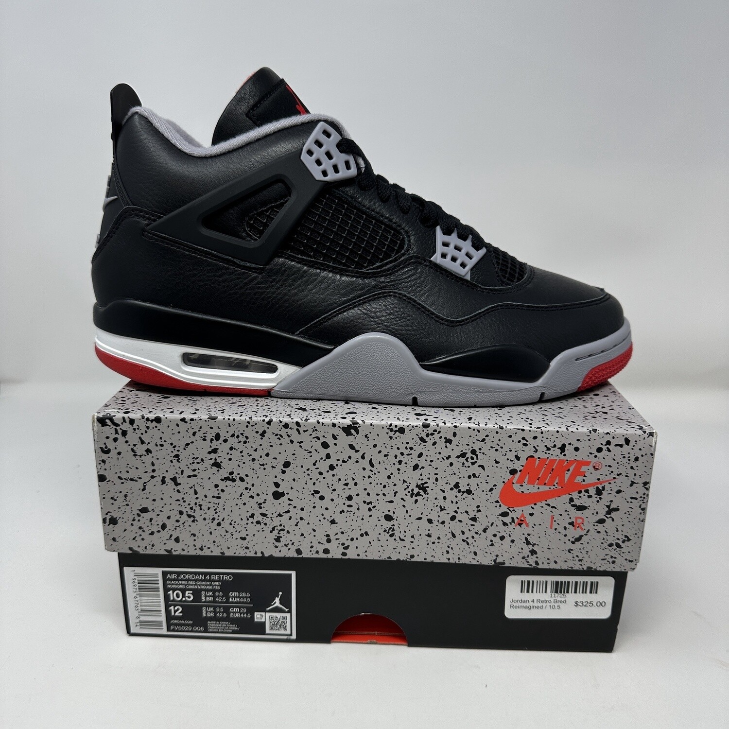 Jordan 4 Retro Bred Reimagined