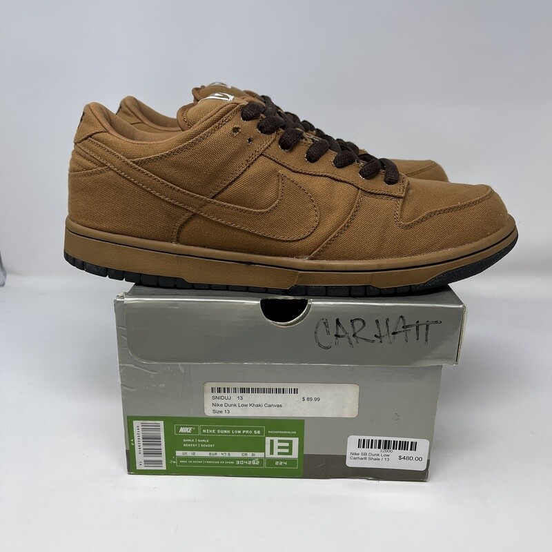 nike dunk sb carhartt
