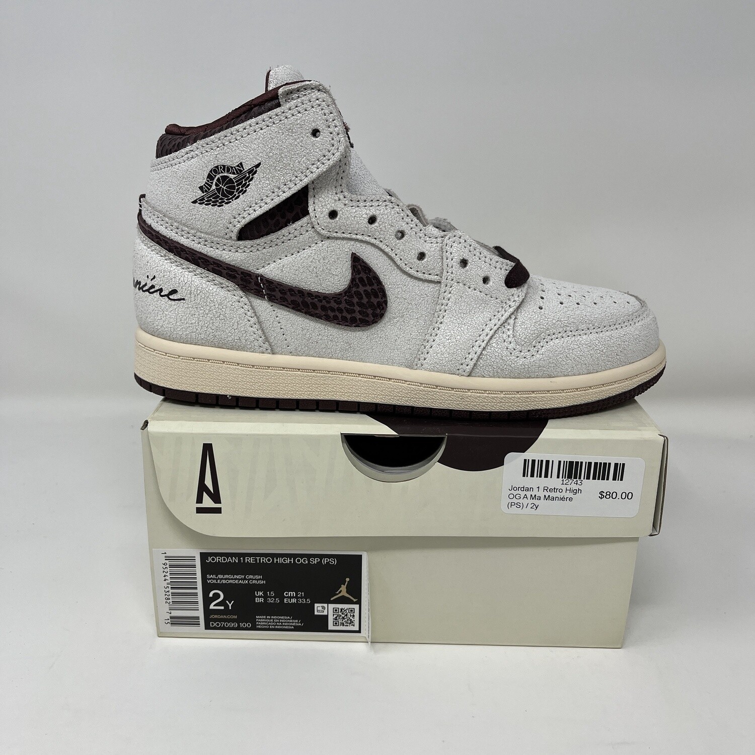 Jordan 1 Retro High OG A Ma Maniére (PS)