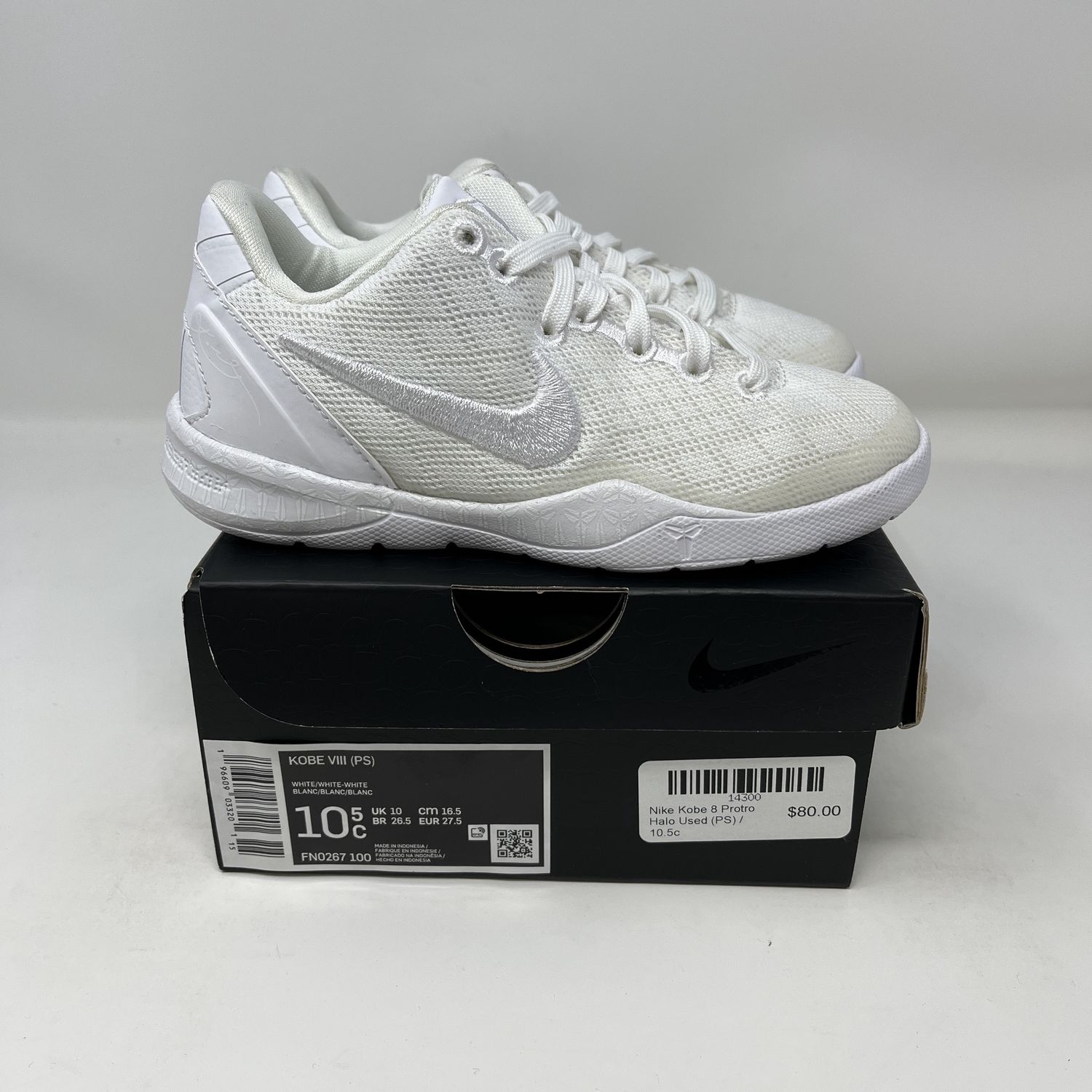 Nike Kobe 8 Protro Halo Used (PS)