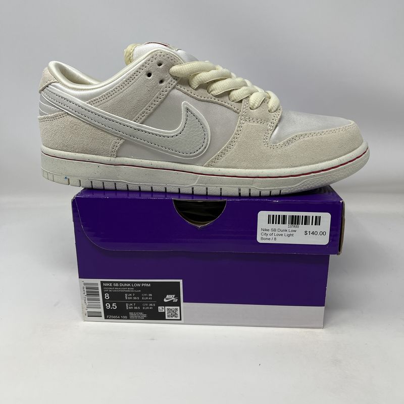 Nike SB Dunk Low City of Love Light Bone