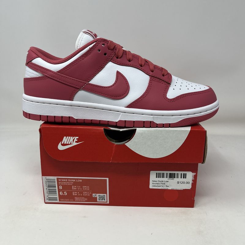 archeo pink dunk low