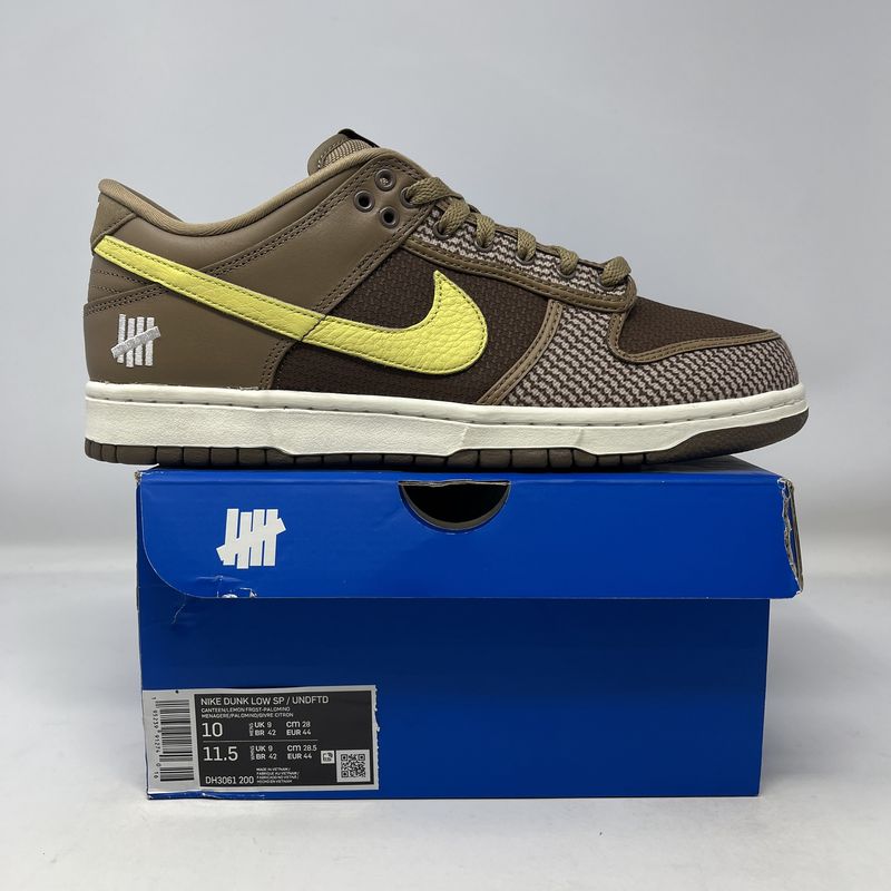 Nike Dunk Low SP Undefeated Canteen Dunk vs. AF1 Pack