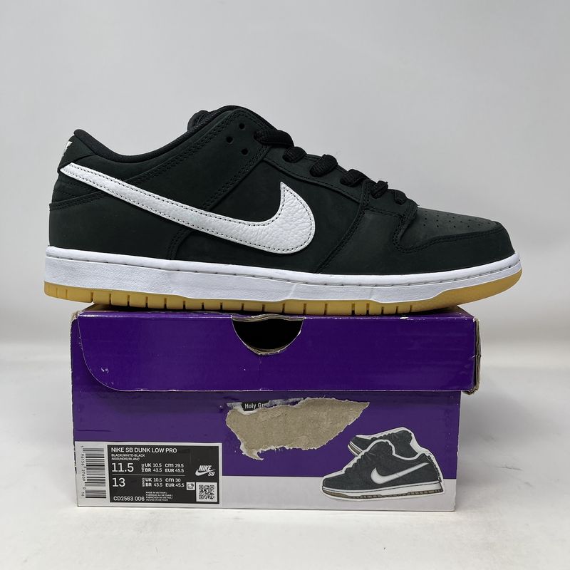 Nike SB Dunk Low Pro Black Gum