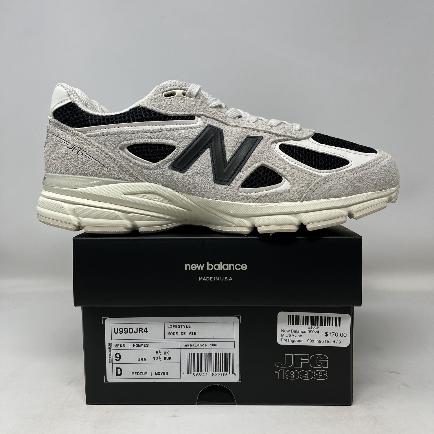 New Balance 990v4 MiUSA Joe Freshgoods 1998 Intro Used