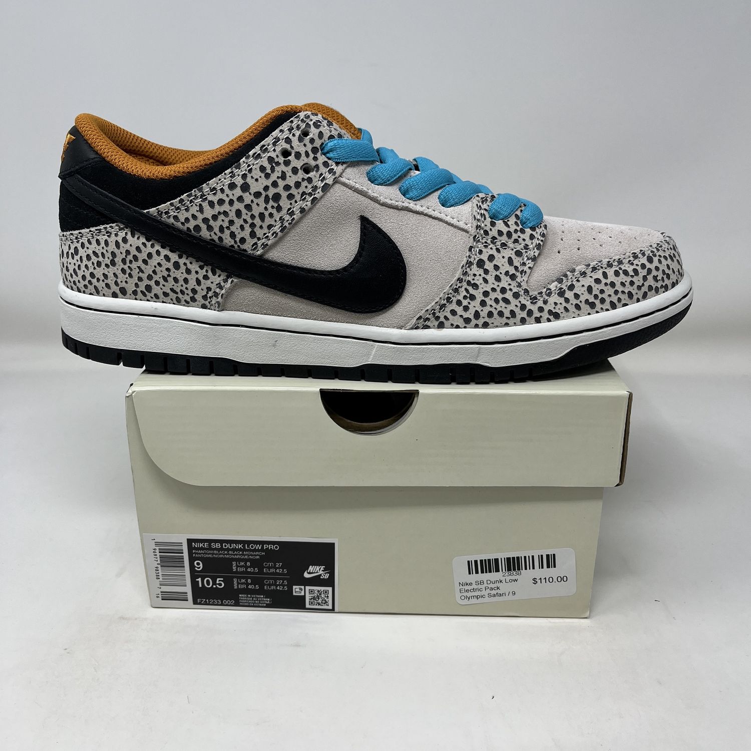 Nike SB Dunk Low Electric Pack Olympic Safari