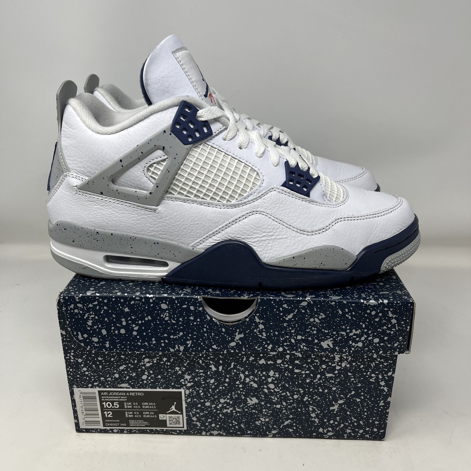 Jordan 4 Retro Midnight Navy Used