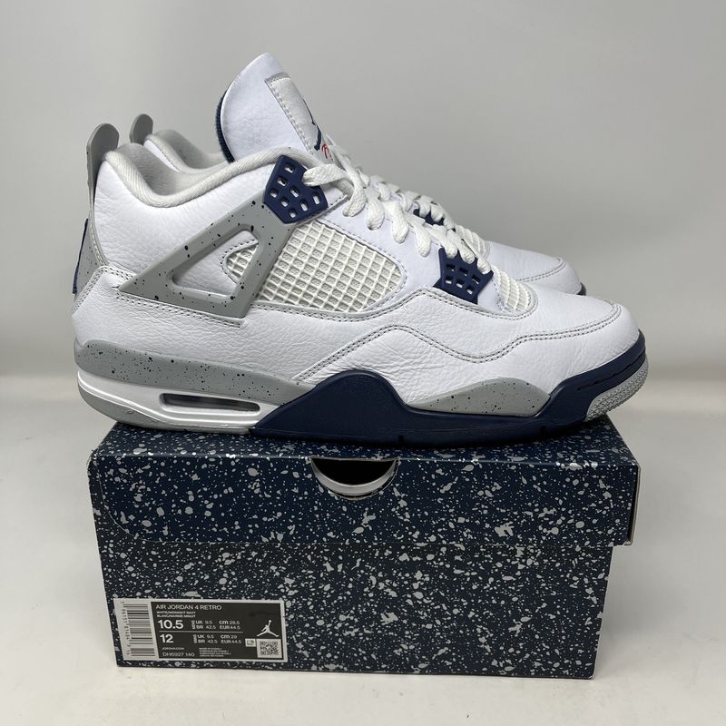 Jordan 4 Retro Midnight Navy Used