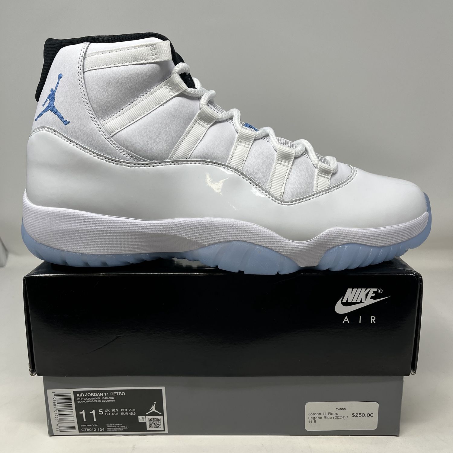 Jordan 11 Retro Legend Blue (2024)