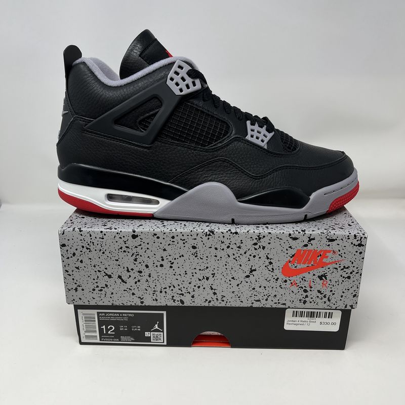 Jordan 4 Retro Bred Reimagined