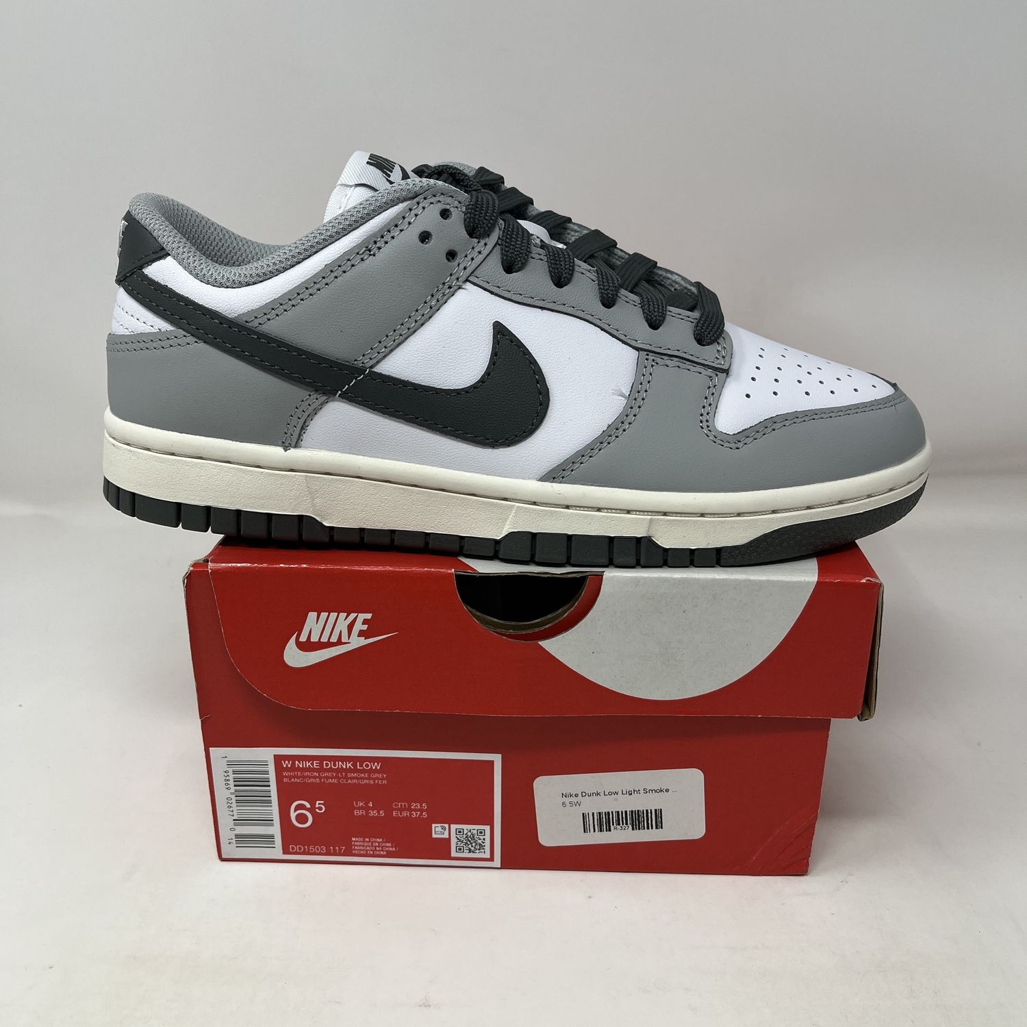 Nike Dunk Low Light Smoke Grey (Women&#39;s)