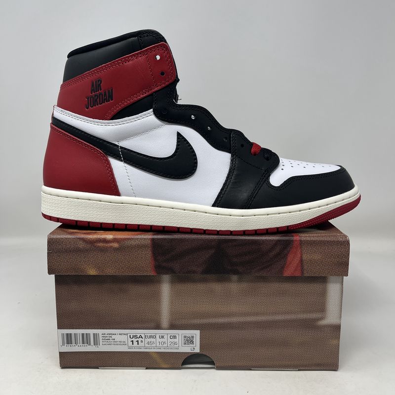 Jordan 1 Retro High OG Black Toe Reimagined