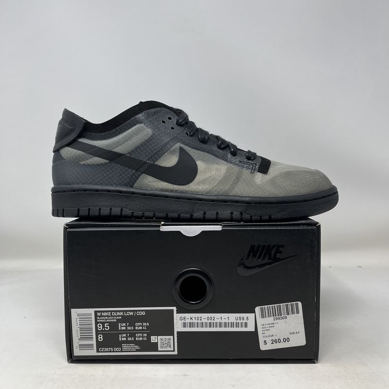 Nike Dunk Low Comme des Garcons Black (Women&#39;s)