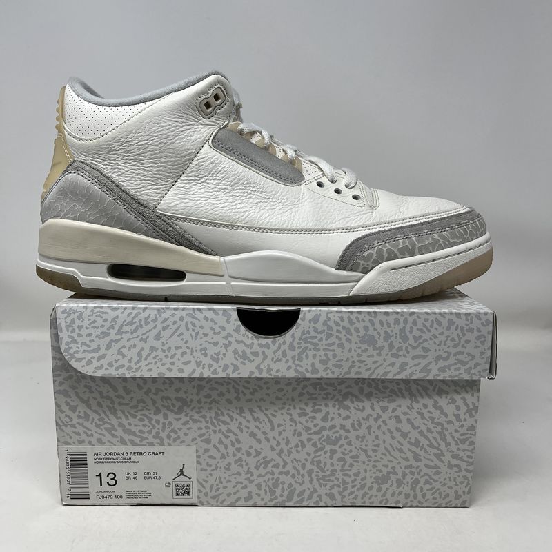 Jordan 3 Retro Craft Ivory (Used)