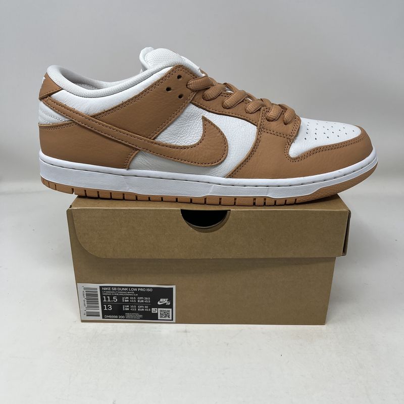 Nike SB Dunk Low Pro ISO Light Cognac