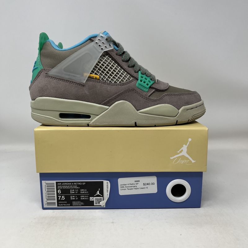 Jordan 4 Retro SP 30th Anniversary Union Taupe Haze Used
