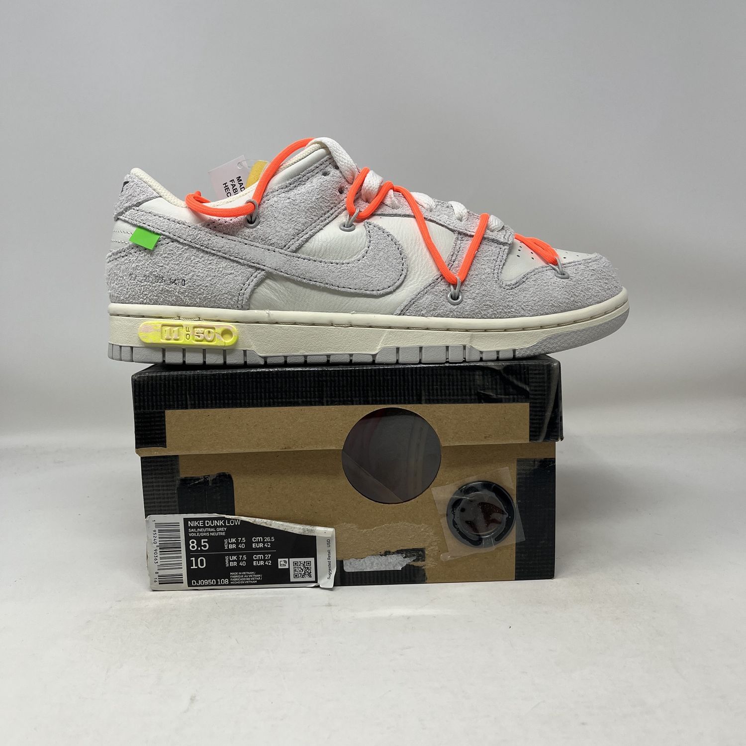 Nike Dunk Low Off-White Lot 11
