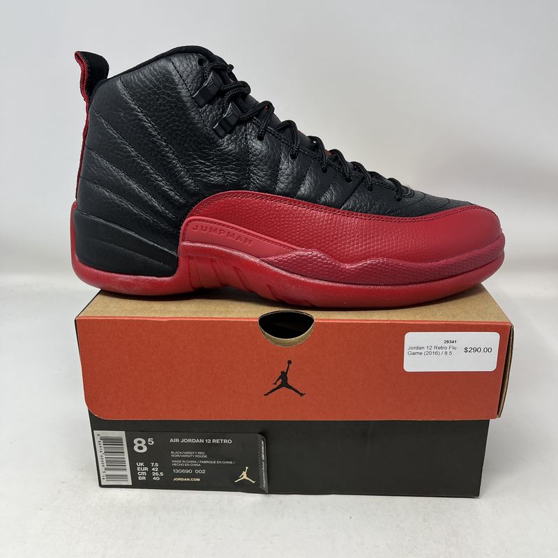 Jordan 12 Retro Flu Game (2016)